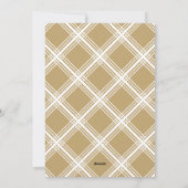 Foto met de hand geschreven Prettig Kerstfeest Gou Feestdagenkaart (Achterkant)