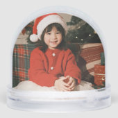 Foto met de hand getekend Doodle Whimsical Merry C Sneeuwbol (Achterkant)