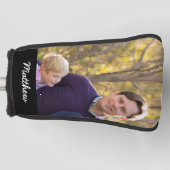 Foto met de naam van het Monogrammed Manuscript Golfheadcover (Voorkant)