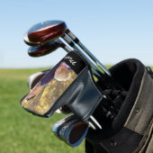 Foto met de naam van het Monogrammed Manuscript Golfheadcover (Insitu)