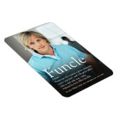 Foto met definitie van de beste Funcle Oom van de  Magneet (Rechterzijde)