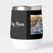Foto met 'Dog Mom Established' Schrift (Links)