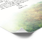 foto met gedicht ontwerp afdruk (Hoek)