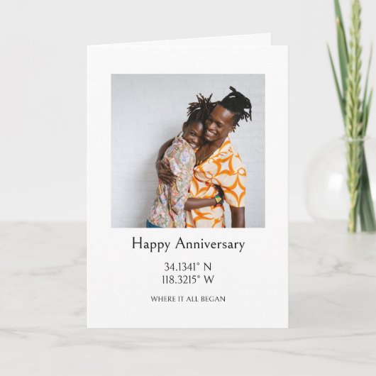 Foto met GPS-coördinaten Persoonlijk Kaart (Voorkant)