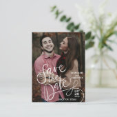 Foto met handschrift De datum opslaan Briefkaarten (Staand voorkant)