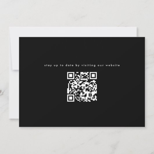 Foto met handschrift save the date (Achterkant)