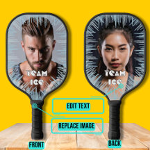 Foto met Icicles Pickleball Paddle