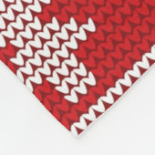 Foto met kerstcadeau fleece deken (Hoek)