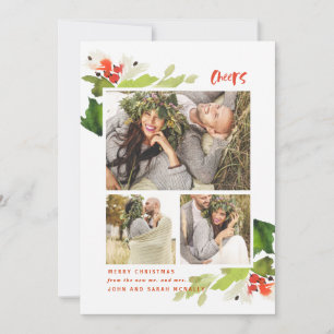 Foto met kerstfeestdag 3-fotokaart feestdagenkaart