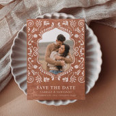 Foto met Mexicaans thema Bewaar de datum Save The Date
