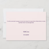  foto met oprechte Bedankt! bedankkaart Kaart (Achterkant)