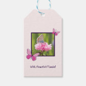 foto met oprechte Bedankt! Dank je Cadeaulabel (Voorkant)