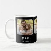 Foto met papa's script koffiemok (Links)