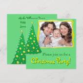 Foto met speciale kerstfeestdagen kaart (Voorkant / Achterkant)