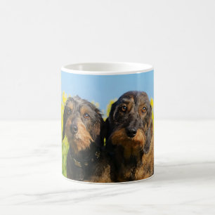 Foto met twee leuke Tekkels Koffiemok