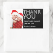 Foto met veel moed bedankt voor het label van de b (Tas)