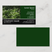 Foto met voetjes - Wilde knoflook Visitekaartje (Voorkant / Achterkant)