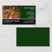 Foto met voetnoten - Dragon voor de pretronde Visitekaartje (Voorkant / Achterkant)