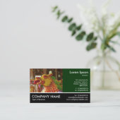 Foto met voetnoten - Dragon voor de pretronde Visitekaartje (Staand voorkant)