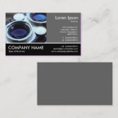 Foto met voettekst - 60 pc grijs -  TLR-camera Visitekaartje (Voorkant / Achterkant)