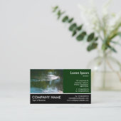Foto met voettekst - Dk Green - River Visitekaartje (Staand voorkant)