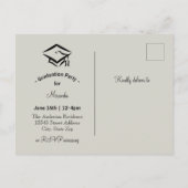 Foto met Zwirline - Afstuderen Briefkaart (Achterkant)