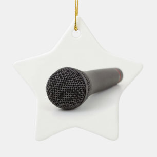 Foto microfoon keramisch ornament