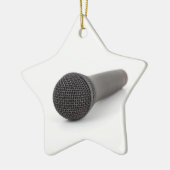 Foto microfoon keramisch ornament (Links)
