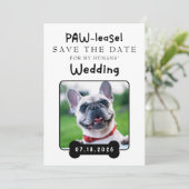 Foto: Mijn mensen gaan trouwen Save The Date (Staand voorkant)