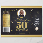 Foto Milestone Birthday Chip Bag Wrappers (Voorkant)