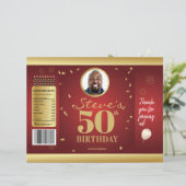 Foto Milestone Birthday Chip Bag Wrappers (Staand voorkant)