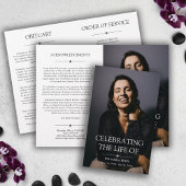 Foto Minimale viering van Life Begrafenisprogramma