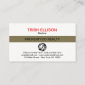 Foto: Minimalistische aangepaste Sjabloon Kaart (Achterkant)