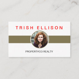 Foto: Minimalistische aangepaste Sjabloon Kaart