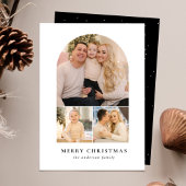 Foto minimalistische Arch 3 Feestdagenkaart