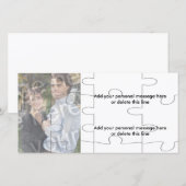  foto "Mock" Puzzle Kaart - 12 stuks (Voorkant / Achterkant)