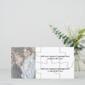 foto "Mock" Puzzle Kaart - 8 stuks (Staand voorkant)