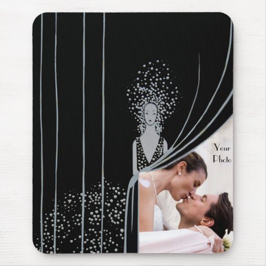 FOTO Mode Bord gordijn invoegen Nieuw Muismat (Voorkant)