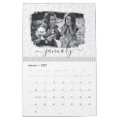 Foto modern Abstract zwart-wit Kalender (Jan 2027)