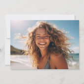 Foto Modern Afstuderen Afstuderen Aankondiging (Achterkant)