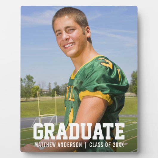 Foto modern Afstuderen Fotoplaat (Voorkant)