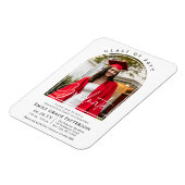 Foto Modern Arch Afstuderen Script Afstudeerfeest Magneet (Linkerzijde)