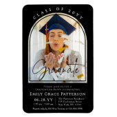 Foto Modern Arch Afstuderen Script Afstudeerfeest Magneet (Verticaal)