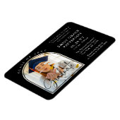 Foto Modern Arch Afstuderen Script Afstudeerfeest Magneet (Linkerzijde)