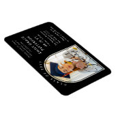 Foto Modern Arch Afstuderen Script Afstudeerfeest Magneet (Rechterzijde)