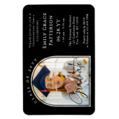 Foto Modern Arch Afstuderen Script Afstudeerfeest Magneet (Verticaal)