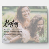 Foto Modern Best Friend Besties Fotoplaat (Voorkant)