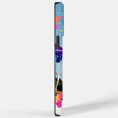 Foto Modern Besties Glitter vlinder Violet Case-Mate iPhone Case (Achterkant / Rechts)