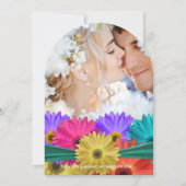 Foto Modern Bright Colorful Gerber Daisy Kaart (Voorkant)