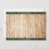 Foto Modern Chic Waterverf wijngaardlandschap Save The Date (Achterkant)